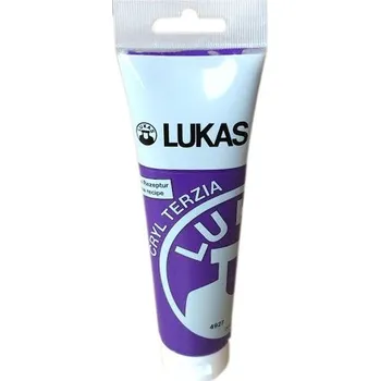 Vodová barva Akrylová barva LUKAS "Cryl Terzia" 125 ml - kobalt fialový tmavý