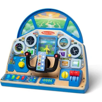 Dřevěná hračka Pilotní palubní deska