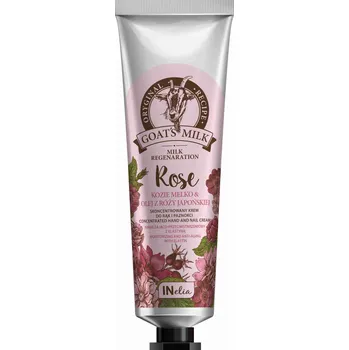 Péče o ruce INelia Krém ruce Kozí mléko a japonský růžový olej 100ml