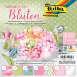 Origami papír Sada na výrobu květin - 170 listů