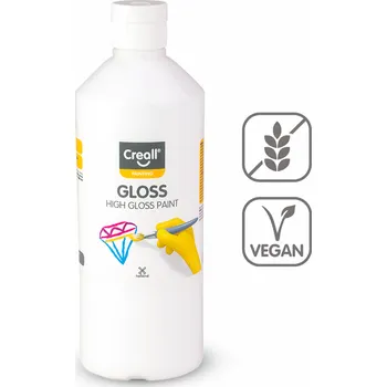 Speciální výtvarná barva Barva s vysokým leskem Gloss, 500 ml, bílá