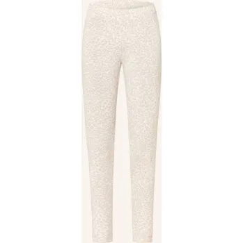 Juvia Dámské Legíny Zoé, krémová / šedá, 36