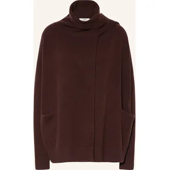 Dámský svetr Sminfinity Dámský Úpletový Kardigan Z Kašmíru, tmavě hnědá, 34