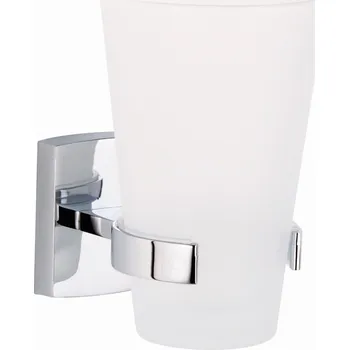 Držák na kartáček Držák skleničky a kartáčků Tesa Klaam chrom 40270-00000-00