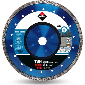 Pilový kotouč Diamantový kotouč kontinualni 200 mm Rubi turbo viper TVH 31936