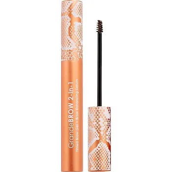 Tužka na obočí 663329-3 Dark - GrandeBROW 2 In 1 Tinted Brow Gel with Brow Enhancing Serum - Gel na obočí - GRANDE COSMETICS