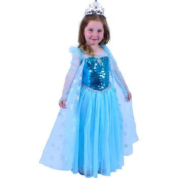 Karnevalový kostým Dětský kostým sněhová princezna M