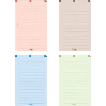 ADK Barevné poznámkové listy A5