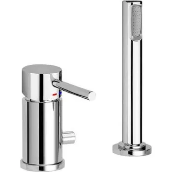 Vodovodní baterie Vanová baterie Paffoni Light se sprchovým setem chrom LIG048CR