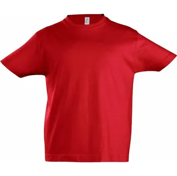 Chlapecké tílko Sol's Dětské bavlněné tričko Imperial Barva: červená, Velikost: 12 let (142/152) L190K
