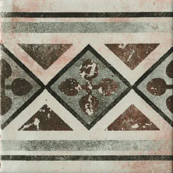 Obklad Dekor Cir Miami mix barev 20x20 cm mat 1063713