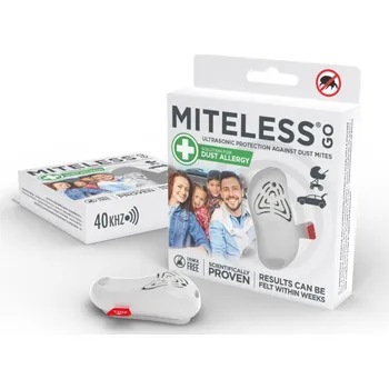 Odpuzovač zvířat Tickless Go ultrazvukový odpuzovač roztočů bílý