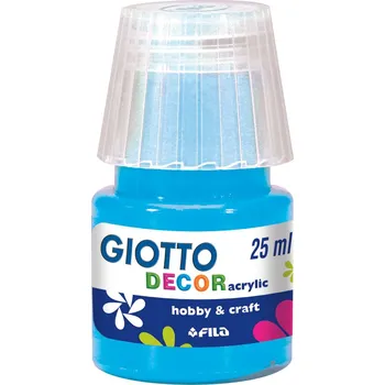 Výtvarná barva Akrylová barva Giotto Decor matt 25 ml - nebeská modrá