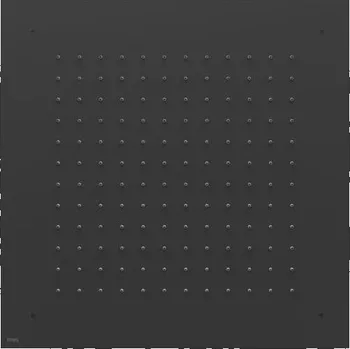 Sprchová hlavice Hlavová sprcha TRES černá matná 134944NM