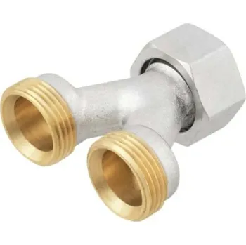 Ventil Rozdvojka k připojení dvou stejných okruhů k jednomu výstupu rozdělovače Y 3/4" (EVKR0202)