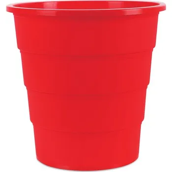 Odpadkový koš Odpadkový koš PP 16 l - červený