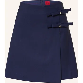Dámská sukně Hugo Dámská Sukně Ralime V Zavinovacím Vzhledu, tmavě modrá, 36