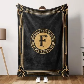 Hrací deka Dárek GoMelley k narozeninám pro muže, Dárky ke Dni otců pro tátu, Personalizované dárky v podobě