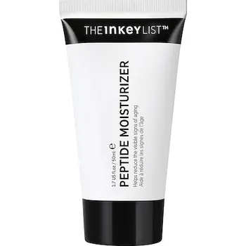 Pleťový krém 555428-PEPTIDE MOISTURIZER 50ML - Peptide Moisturizer - Zpevňující peptidový hydratační krém - THE INKEY LIST