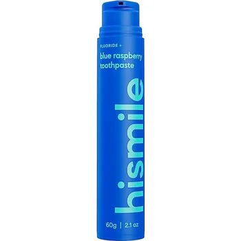 Dentální hygiena 730693-TOOTHPASTE BLUE RASPBERRY - Fluoride + – Zubní pasta s příchutí maliny - HISMILE