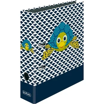 Herlitz Pořadač pákový A4/8 cm lamino Cute animals - želva