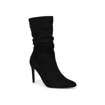 Dámské kozačky DeeZee Polokozačky WYL3588-5 Černá 40