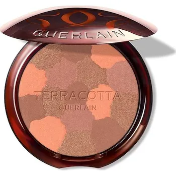 Přípravek na tvář 584831-TERRACOTTA SUN POWDER LIGHT 05 - Terracotta Light - Bronzující rozjasňující pudr s 96 % složek přírodního původu - GUERLAIN