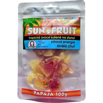 Sušená potravina Sun´s Fruit Sun´s Fruit, Sušená Papája, 100 g