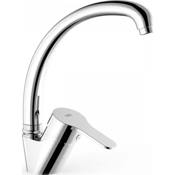 Vodovodní baterie Dřezová baterie Tres s otočným ramínkem chrom 21544101