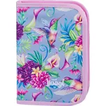 BAAGL Školní penál klasik dvě chlopně Kolibřík