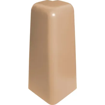 Stavebniny Roh k soklu Naturel béžová, PVC, délka 2 cm, EROHB
