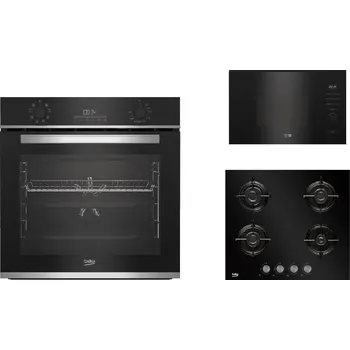Set domácích spotřebičů Set spotřebičů Beko BBIM13300X + HILG64220S + BMGB20212B