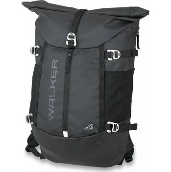 Školní batoh Batoh WALKER, Cycle sport - Black Coated