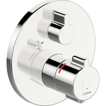 Vodovodní baterie Sprchová a vanová baterie Hansa Clinica bez podomítkového tělesa chrom 88629085