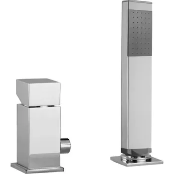 Vodovodní baterie Vanová baterie Paffoni Level bez výtokového ramena chrom LEC041CR