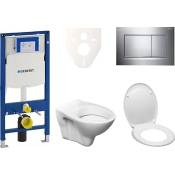 Bidet Cenově zvýhodněný závěsný WC set Geberit do lehkých stěn / předstěnová montáž+ WC S-Line S-line Pro 111.300.00.5ND6