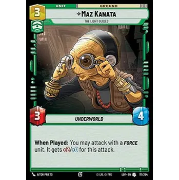 Sběratelská karetní hra Maz Kanata 111/264 - Legends of the Force Typ karty: Standard