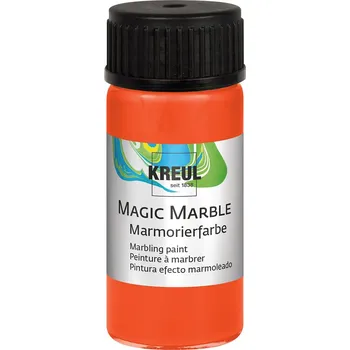 Speciální výtvarná barva Mramorovací barva Magic Marble 20 ml oranžová