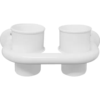 Držák kelímků Multi včetně kelímku bílá DRZKEL