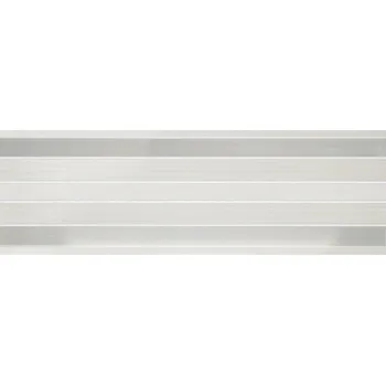 Obklad Dekor Fineza Selection bílá 20x60 cm lesk DSELECT26WH