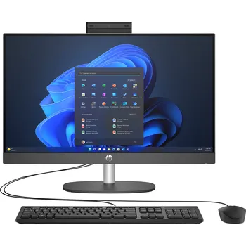 Stolní počítač HP AIO ProOne 240 G10 AiO 23.8 NT i5-1334U,16GB,512GB NVMe, WiFi 6 + BT,klávesnice a myš,90W externí,šedá,HDMI,Win11Home