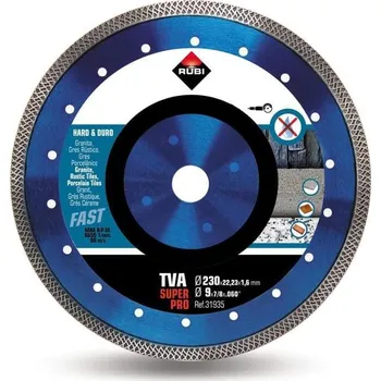 Řezný kotouč Diamantový Kotouč kontinualni 230 mm Rubi Turbo Viper TVA R31935