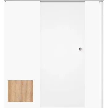 Posuvný systém na tunel Naturel pro dveře 90cm jilm POSUVNTJ90