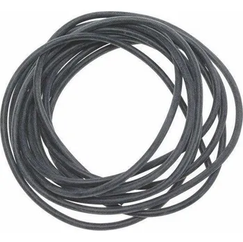 Silikonová hadička Bubeník 1m černá 05