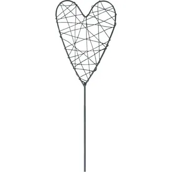 Velikonoční dekorace MFP zápich srdce kov 48cm 2221643