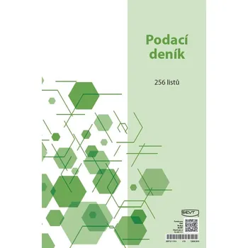 Zápisník Podací deník, 256 listů na výšku