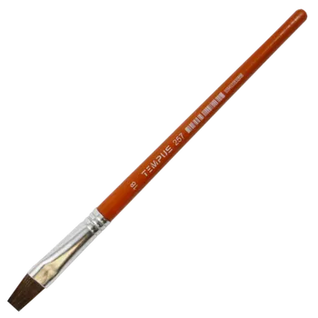 Umělecký štětec štětec Tempus 257 plochý lak 18 vlasový