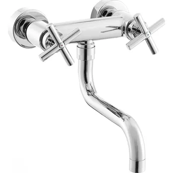 Vodovodní baterie Umyvadlová baterie Paffoni Cruz bez výpusti 150 mm chrom QTV161