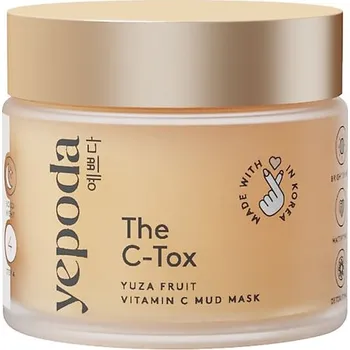 Pleťová maska 762581-TREAT THE C-TOX 80G - The C-Tox – Jílová maska s vitaminem C a kurkumou - YEPODA