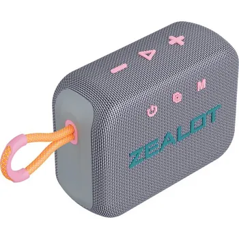 ZEALOT S75 bezdrátový Bluetooth reproduktor - šedý